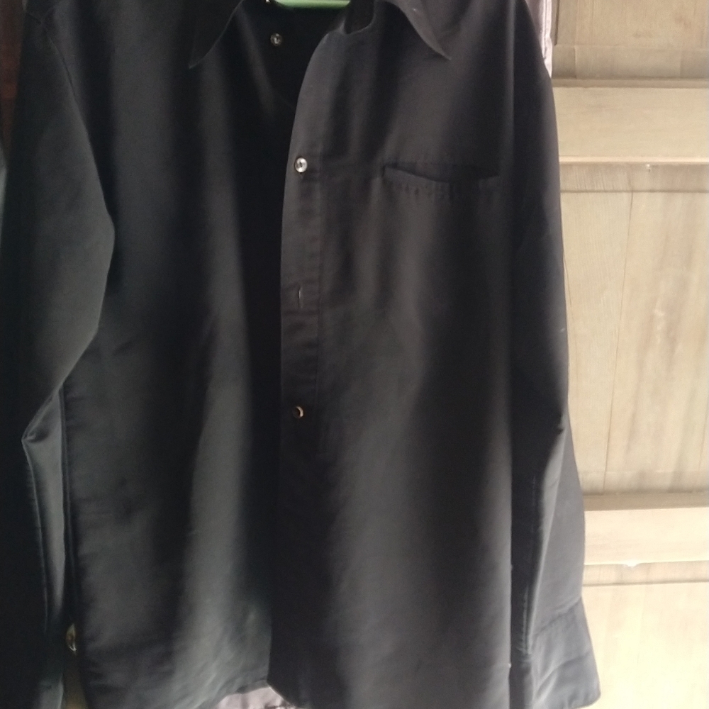 Men's Italian collar shirt,, Pronti,, sz. Medium